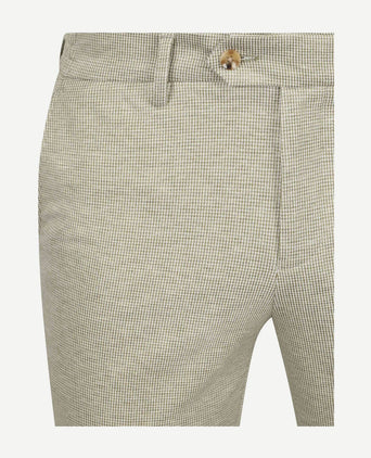 Das pantalon houndstooth olive