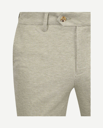 Das pantalon houndstooth olive