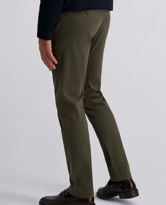 Chino castres olijfgroen