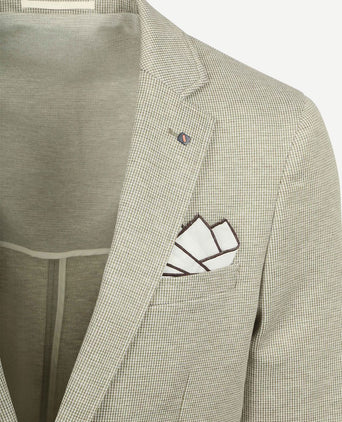 Colbert fame houndstooth olive