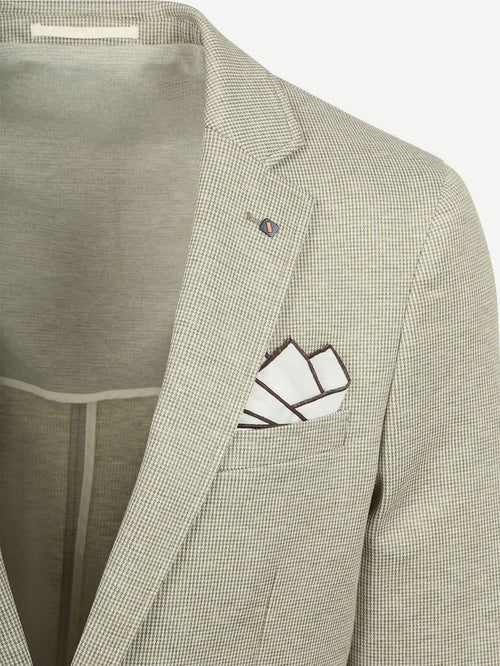 Colbert fame houndstooth olive