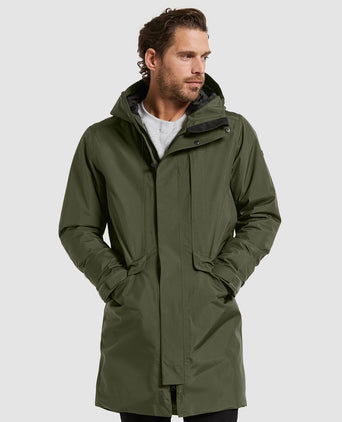 Didriksons parka kenny groen | Regular-fit