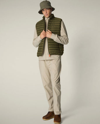 Bodywarmer adam olijfgroen