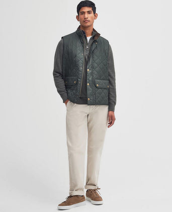 New lowerdale gilet sage groen