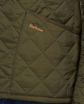Heritage Liddesdale quilted jas groen