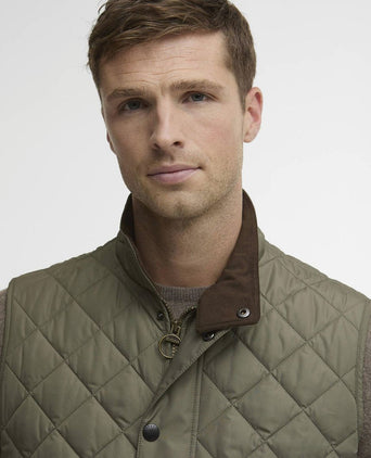 New lowerdale gilet olive