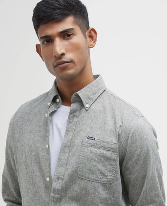 Shirt nelson tailored groen