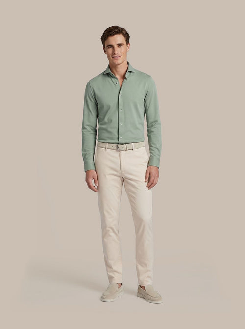Sorona overhemd mid groen