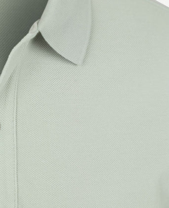 Profuomo piqué poloshirt lichtgroen