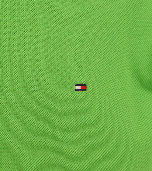 1985 tripped poloshirt fel groen