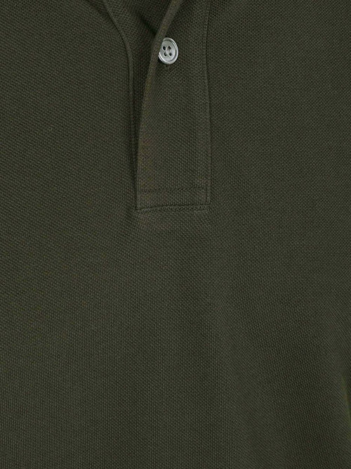 Piqué poloshirt army