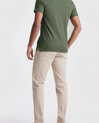 The James poloshirt groen