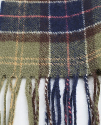 Barbour sjaal tartan lamswol klassiek