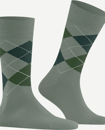 Burlington wol Edinburgh groen 7068