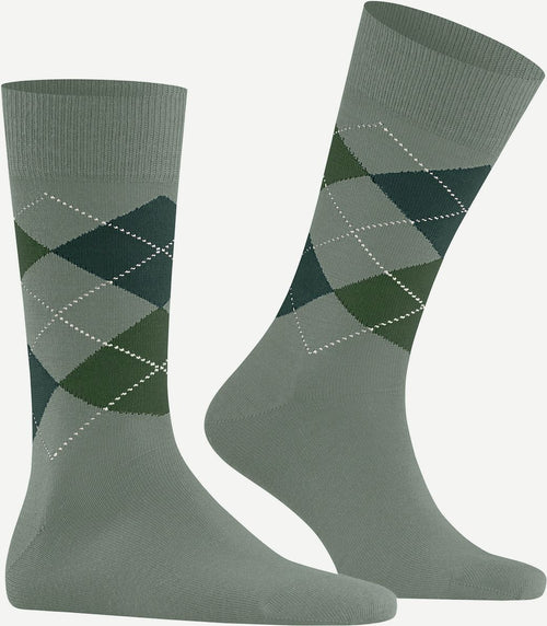 Burlington wol Edinburgh groen 7068