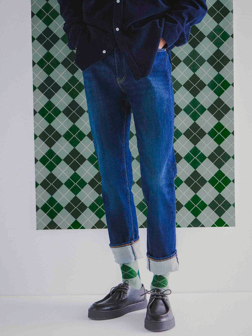 Wol Edinburgh groen 7068