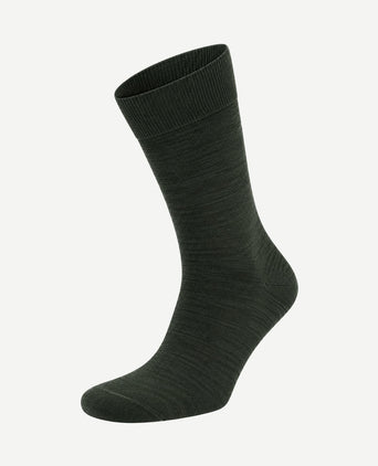 Merino sokken donkergroen (2-pack)