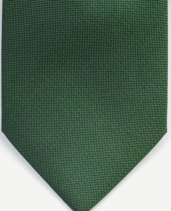 Zijde stropdas groen