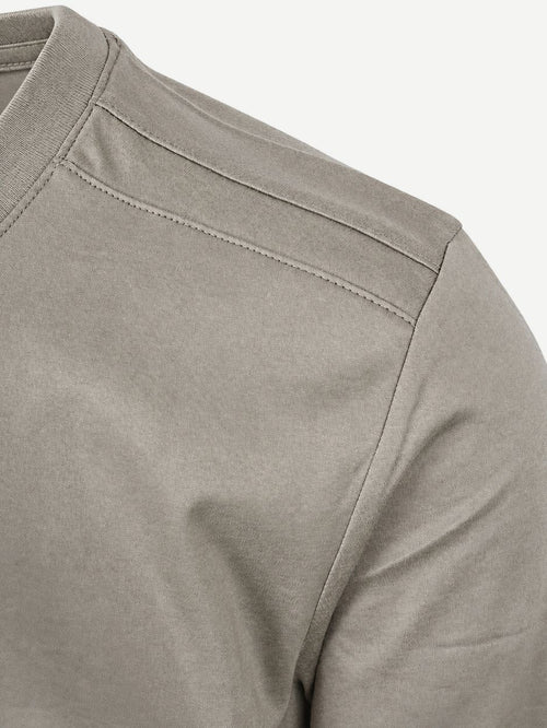 T-shirt mercericed interlock basil