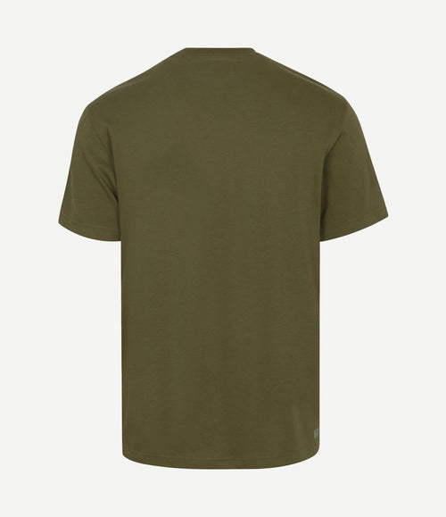 T-shirt olijfgroen