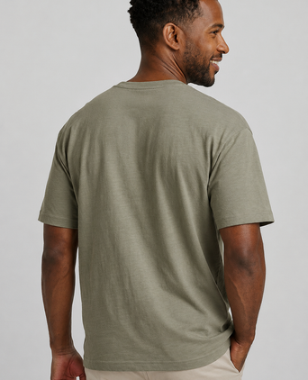 Venice t-shirt heavy jersey groen