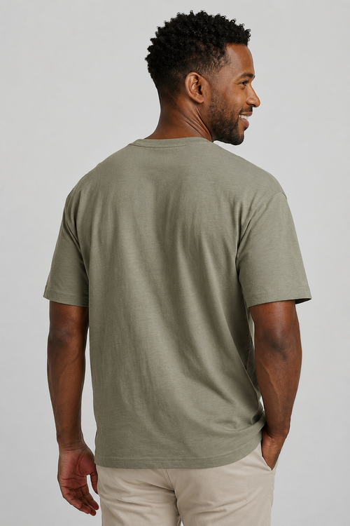 Venice t-shirt heavy jersey groen