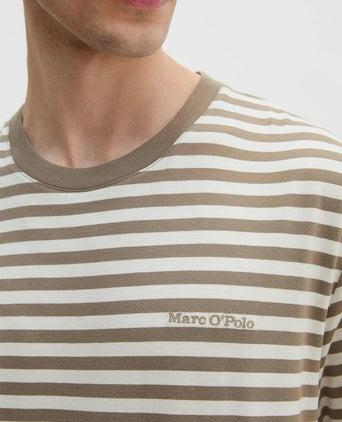 T-shirt stripes kaki