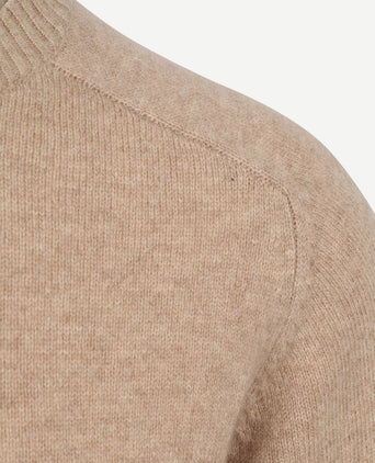 McGregor trui lamswol melange sand | Regular-fit