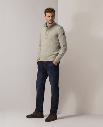 State of Art mocker trui beige | Regular-fit