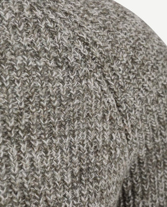 Trui horseford twisted wol groen