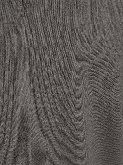 Longsleeve poloshirt merinowol groen