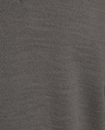 Longsleeve poloshirt merinowol groen