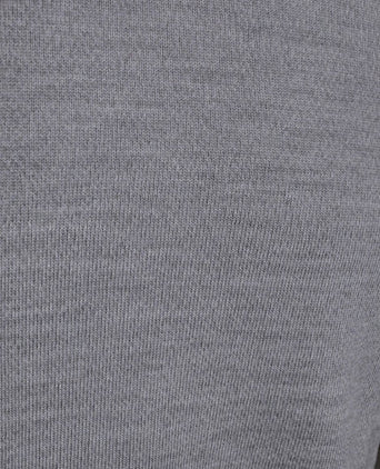 Pullover merinowol grijs