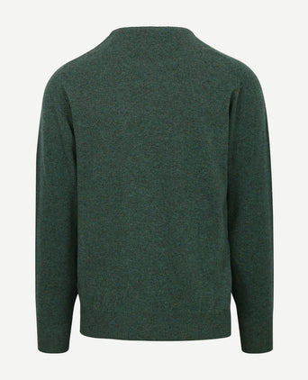 William Lockie pullover o-neck lambswool cossack
