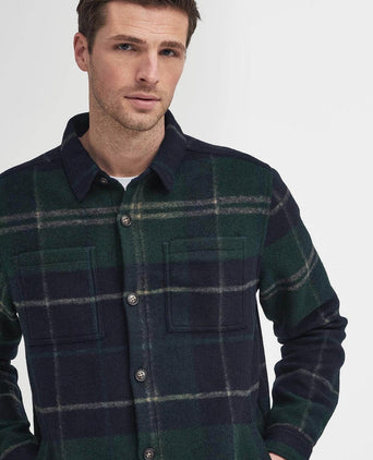 Barbour overshirt ruit greenloch tartan | Regular-fit