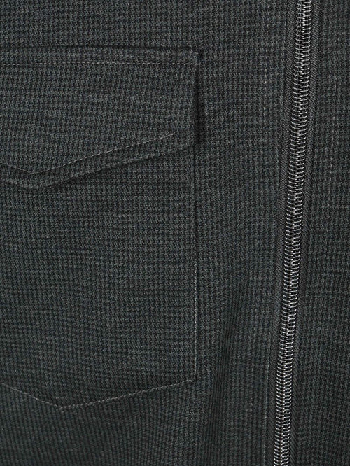 Overshirt Billy houndstooth forest