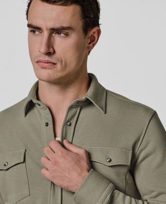 Overshirt western groen