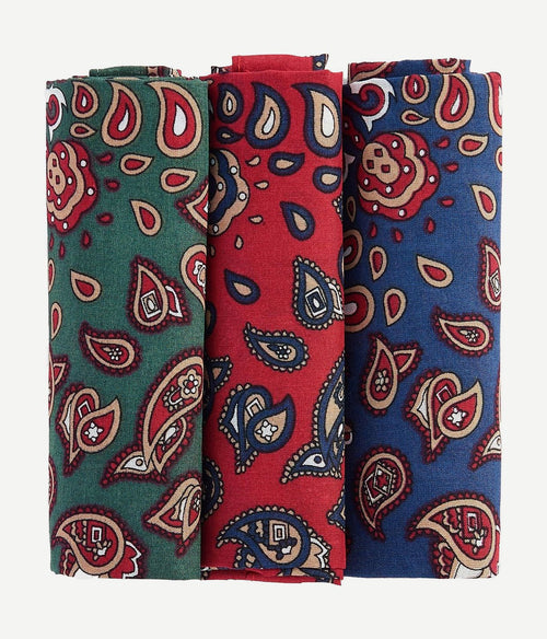 Barbour hankie zakdoeken paisley