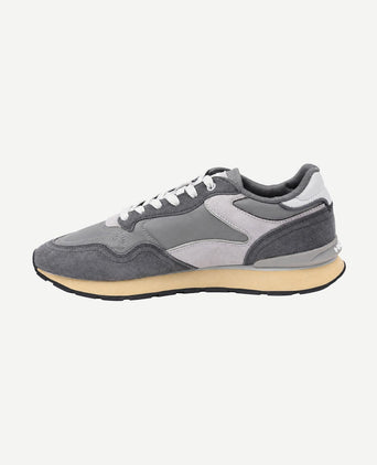 Sneaker city retro suede antracite