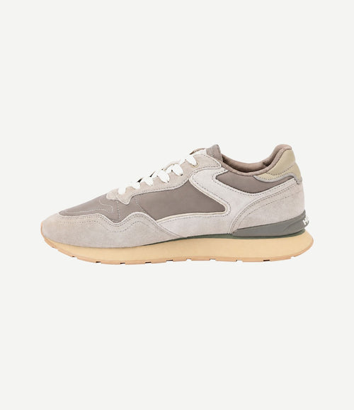 Sneaker city retro suede khaki