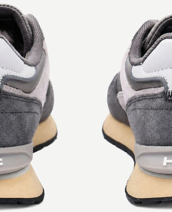Sneaker city retro suede antracite