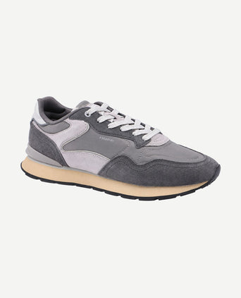 Sneaker city retro suede antracite