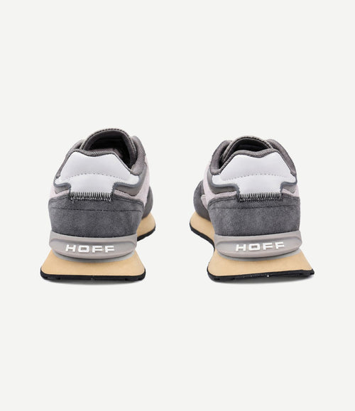 Sneaker city retro suede antracite