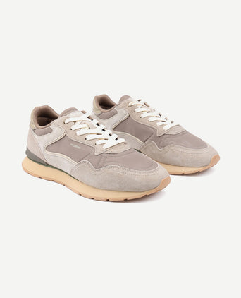 Sneaker city retro suede khaki