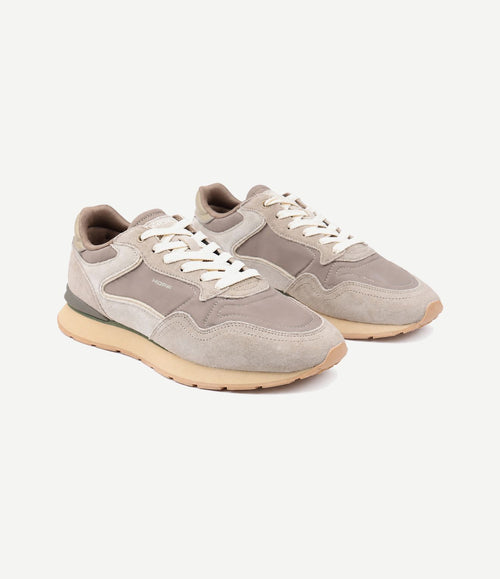 Sneaker city retro suede khaki