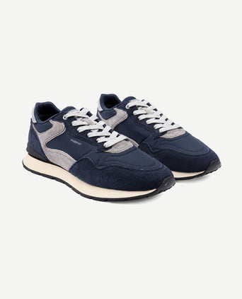 Sneakers city donker blauw