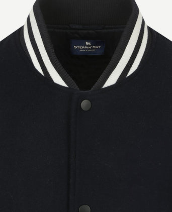 Steppin' Out varsity jack donkerblauw | Regular-fit