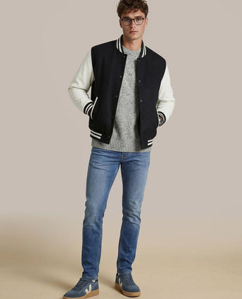 Steppin' Out varsity jack donkerblauw | Regular-fit