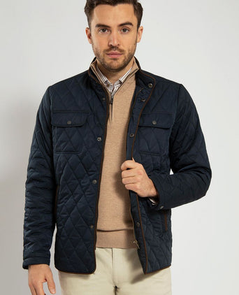 Step jas donkerblauw
