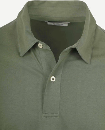 The James poloshirt groen